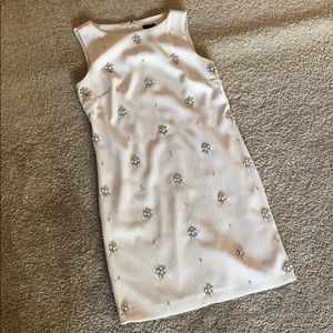 Ann Taylor jeweled shift dress size 2